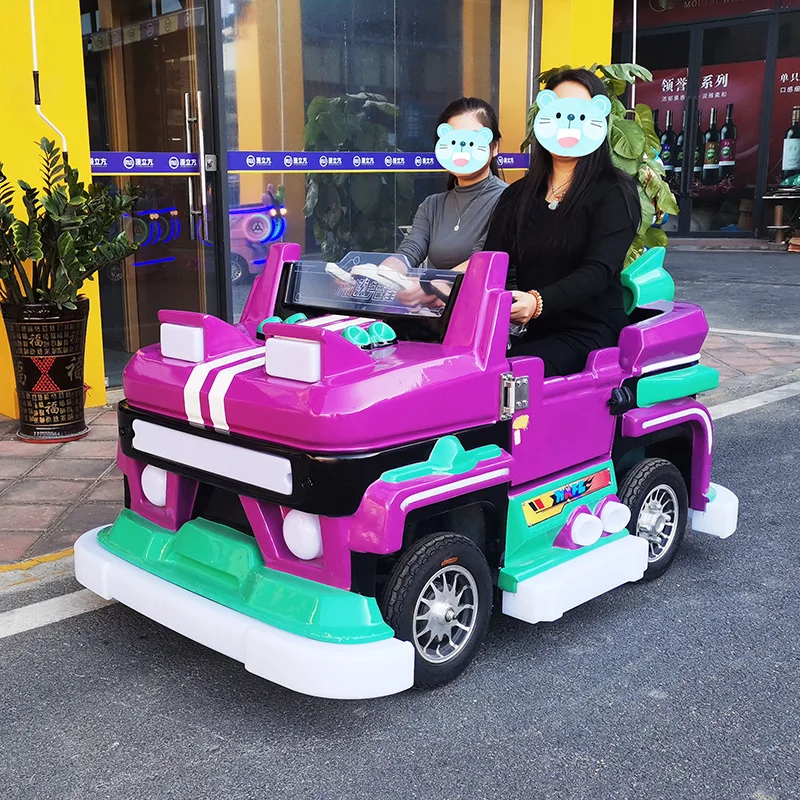 Top Amusement Manufacturer Battery Operated Adult Bumper Cars For Kids Outdoor And Indoor Bumper Car Supplier