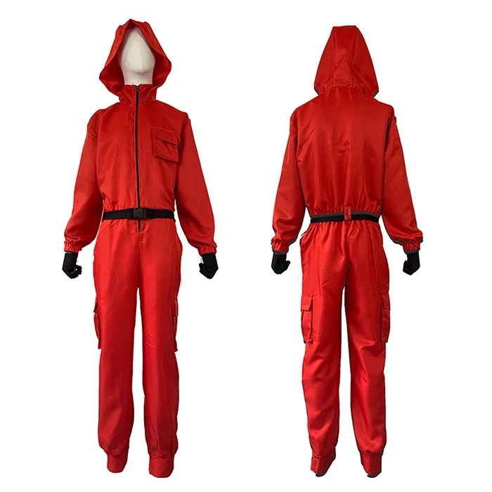 2021 Squid Game Mask Halloween Game Costume Cosplay Mask Realistic Face Mask Halloween Masquerade Props