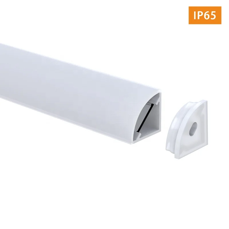 New Product Multiple Colors Black Opal LED Plastic Extrusion Strip Diffuser PC Bar Flexible Channel Lampshade Linear Light Cover