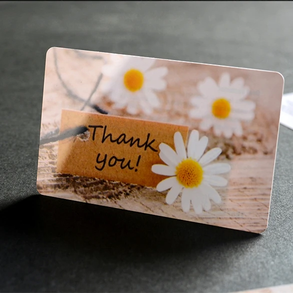 2024 High Quality Custom Transparent Plastic Pvc Business Card/Vip Invitation Card Printing With Logo Luxury