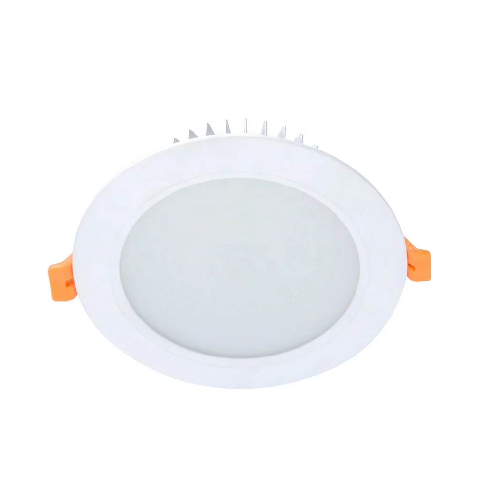 
IP44 high lumen SMD recessed ceiling downlight round 12W SAA approved led down lights 