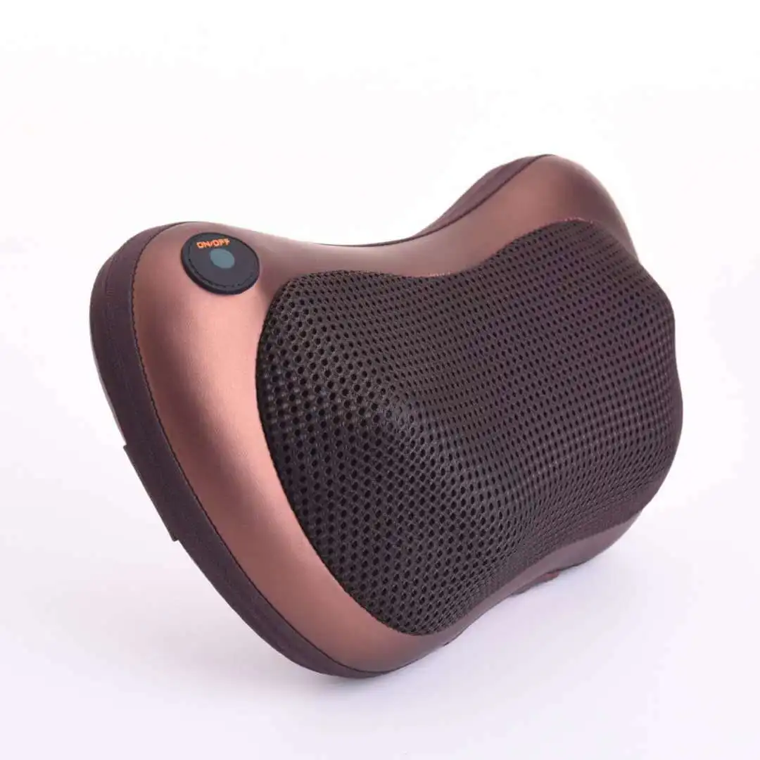 neck shoulder back vibrating massager pillow,  neck pain relief relaxer massage pillow healthy smart