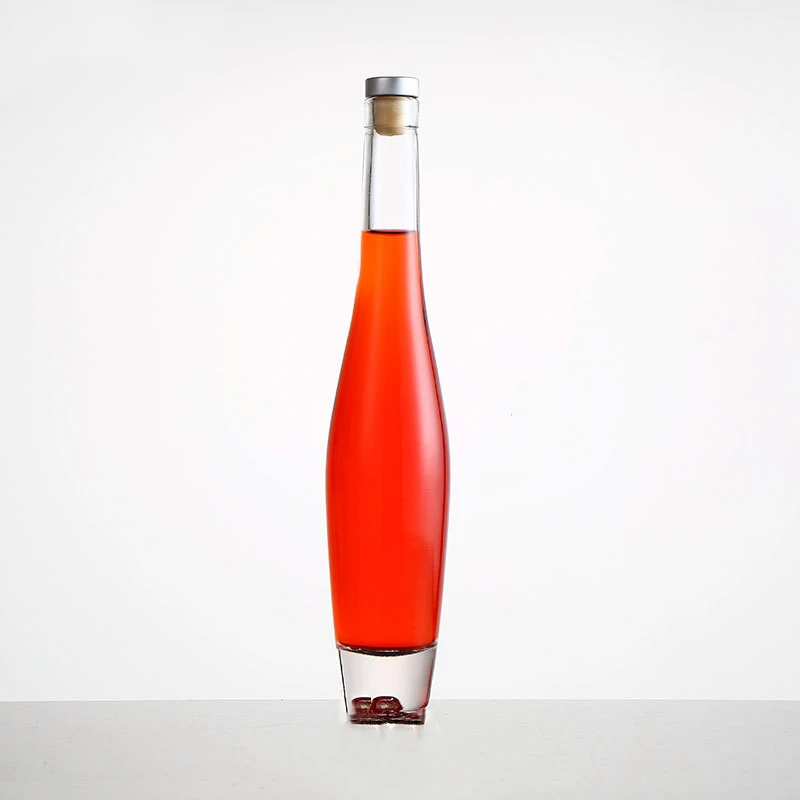 Wholesale Crystal High Quality Empty Clear Glass Liquor Bottles For Vodka Whiskey