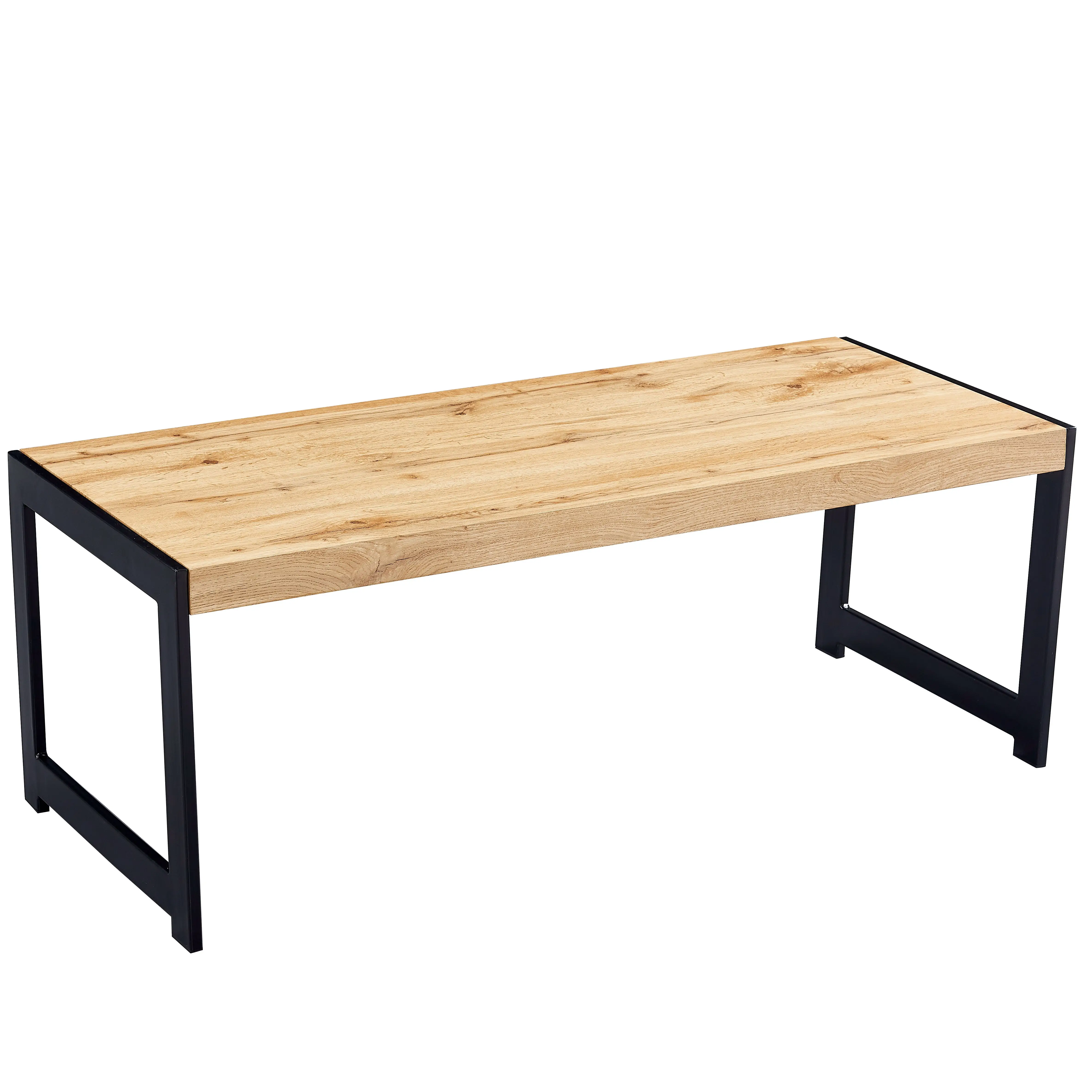 Factory Direct Hot Sell Metal Base Classic Marble Veneer Dining Baroque Brown Coffee Table