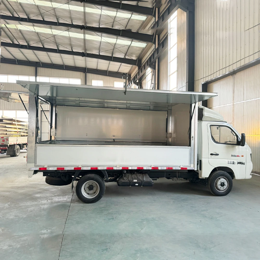 New 144Hp Comfortable 2.0L Foton Mini Van Parts Lights Truck