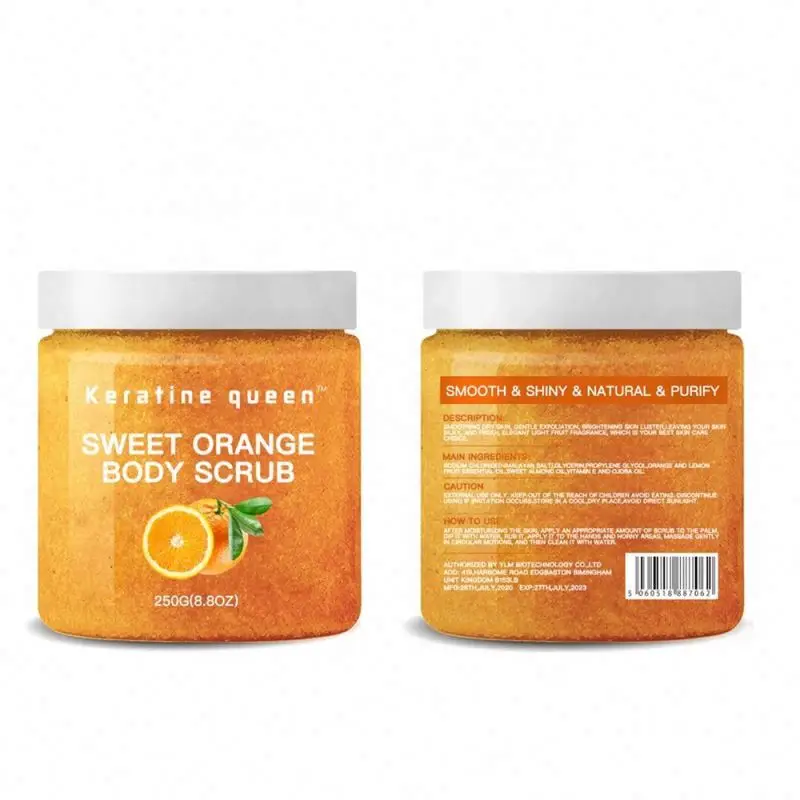 Discount Private label Dead Removing Skin Moisturizing Mineral Exfoliating Face Body Organic Himalayan Salt Scrub