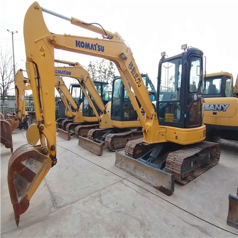5-тонный мини-экскаватор komatsu pc55mr горячая Распродажа pc35 pc35mr pc55 подержанный экскаватор по низкой цене распродажа