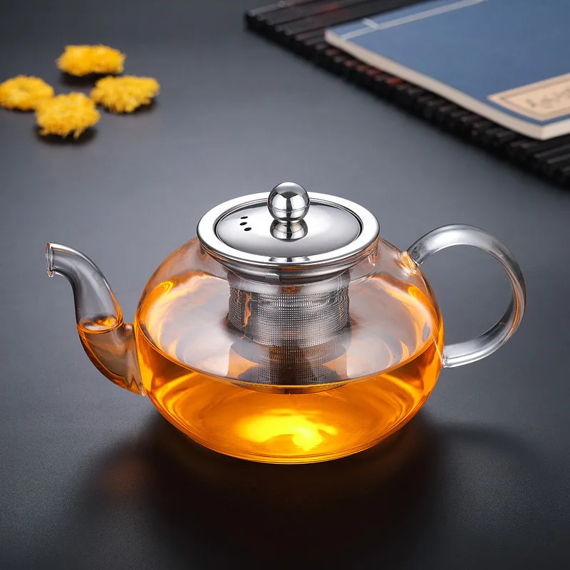 600ml 800ml 1000ml 1200ml Glass Teapot