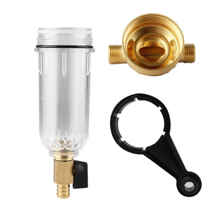 Бытовой моющиеся 10 'воды предварительный фильтр для очистки воды без