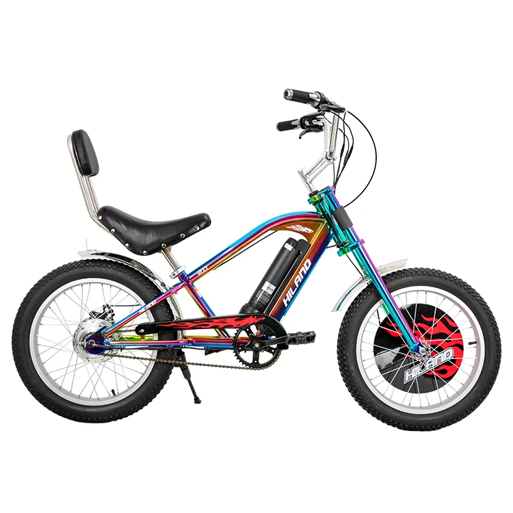 JOYKIE vintage style 36v 20 inch 26 inch electric motor bike fat tire city ebike for man