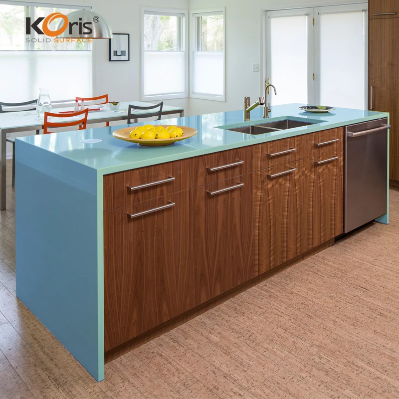 Acrylic solid surfaces Solid colors for Big Slab/Man Made Stone Furniture/counter tops