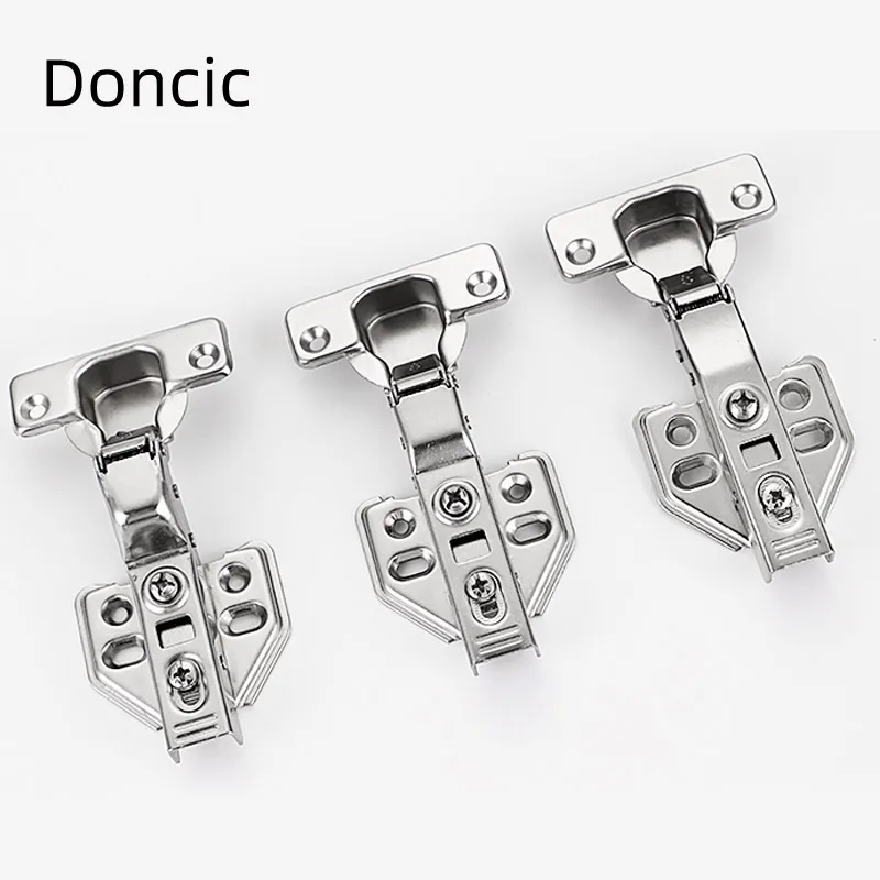 Doncic MOQ100 Special Discount 90g Cold-rolled Steel Soft Close Hydraulic Cabinet Concealed Hinge 0 & 8 & 15 Mm Furniture Hinge