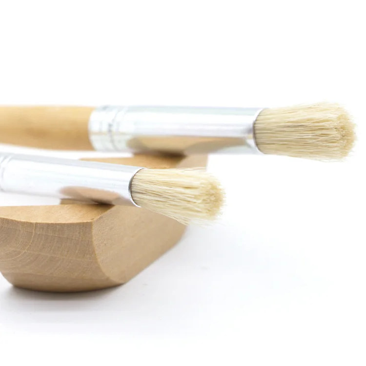 Chinese Supplier Wholesale Light Durable Wooden Professional Paint Brushes