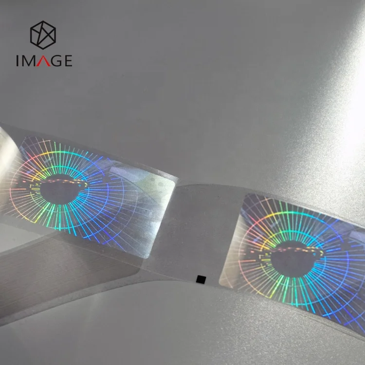 Security ID Hologram Lamination Overlay, PVC Lamination Overlay Film, Security ID Hologram Card