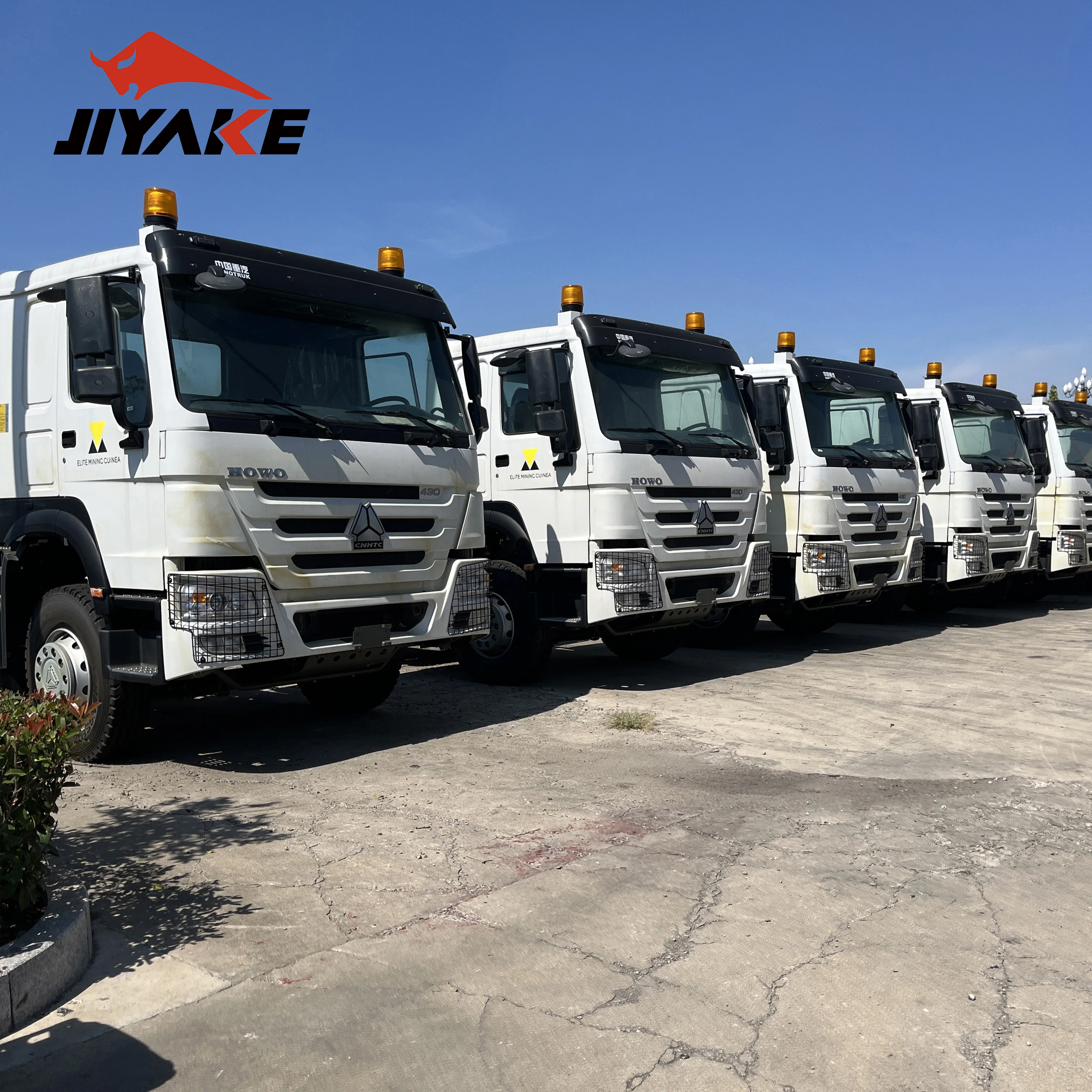 HOWO Shacman New and Used Foton Sino Truck 380 420HP Tow 50 tons 40 tones 6X4 Euro 2 Water Tank Mixer Tractor Head