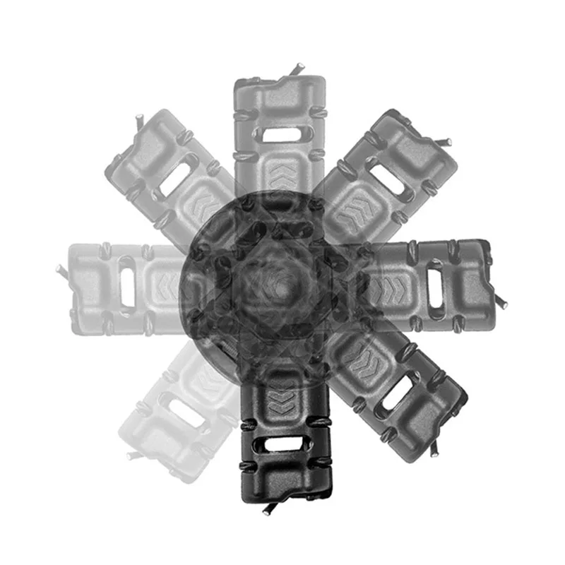 360 Degree Rotation Telescopic Baton Case Flashlight Holster Pepper Spray Pouch Case Self Defense Kit