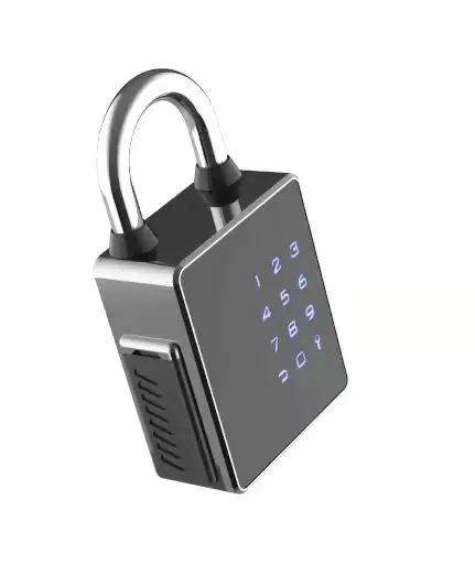 IP65 waterproof digital security padlock NFC APP CARD code SMART electronic padlock with a key