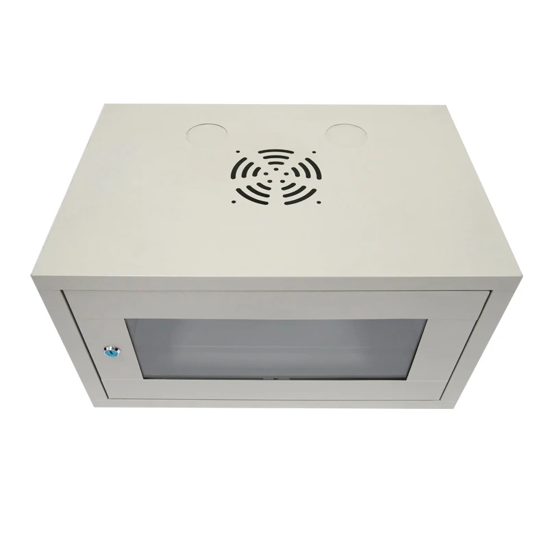 1U Rack Mount Fan Unit With 4 Fans 19 Inch Enclosures Different Sizes 4U 6U 9U 12U Network Wall Cabinet Enclosure