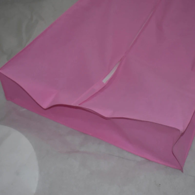 Pink Storage Bag Cover Clothes Protector Case for Wedding Dress Gown Garment