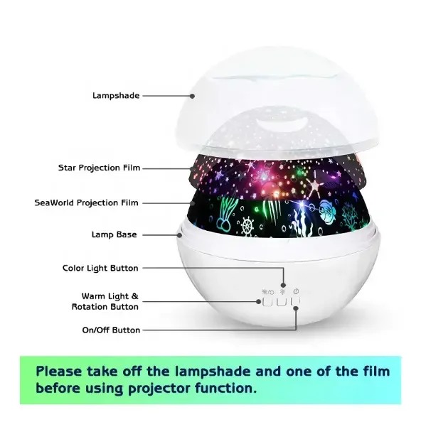 Cool Car Bedroom Available Lighting Projector Bluetooth Speaker Rotatable Projector Car Ceiling Decoration