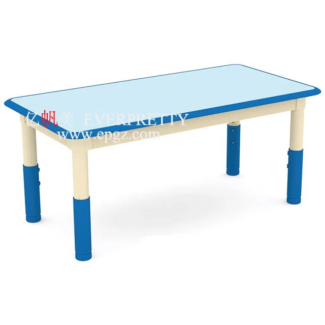 Square Kindergarten Reading Table Small Children Study Table Chair