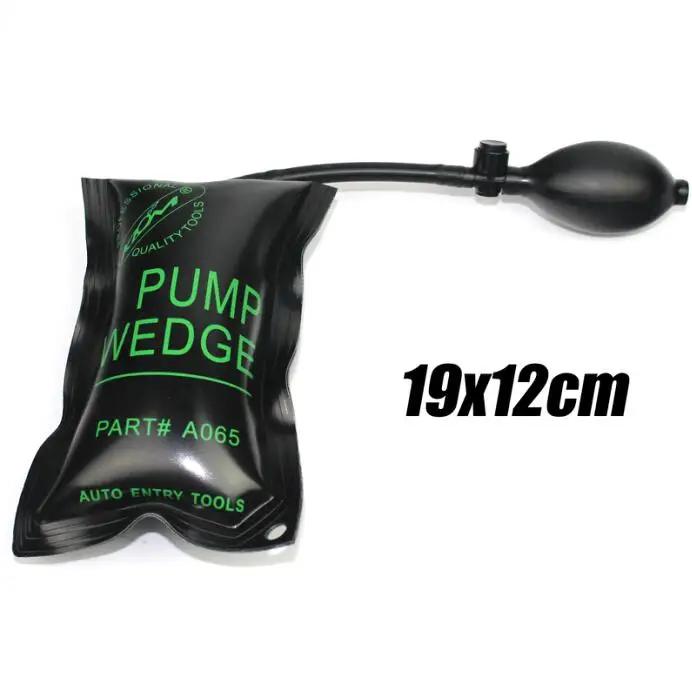 
KLOM PUMP LOCKSMITH TOOLS Hardware Auto Air Wedge Airbag Pick Set Open Car Door inflatable pry bar and leveling tool 