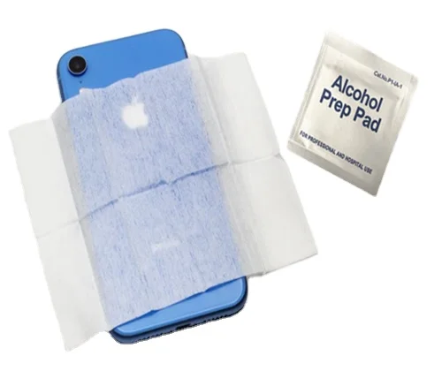 Одобренные CE/ISO медицинские дезинфекционные нетканые спиртовые тампоны Влажные Чистящие Салфетки для кожи