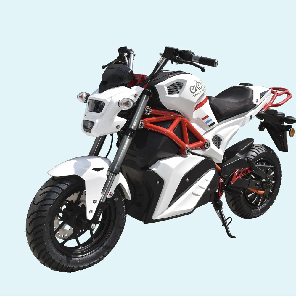 EEC Certificate Cheap price fat tire 2000w 5000w 72v 32A 50A electric motorcycle for adult