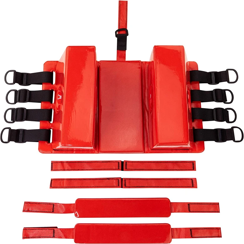 Водонепроницаемый прочный материал головка Иммобилайзер с блоками первой помощи и мягким пенопластовым покрытием