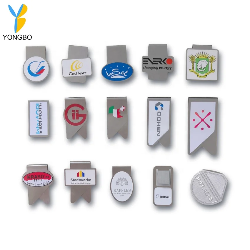 Professional Custom Paper Clips Aluminum Alloy Corner Clip For Sale