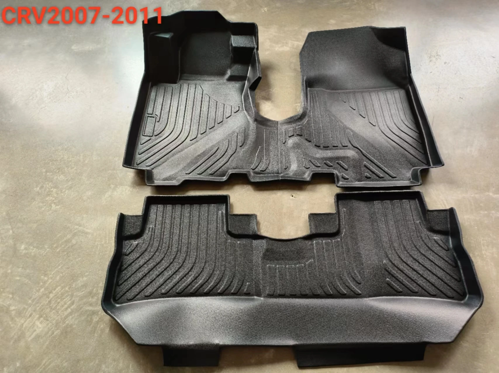Customized Novel Design Non-Slip Waterproof Comfortable Luxury Interior 3D Tpe Car Floor Mats