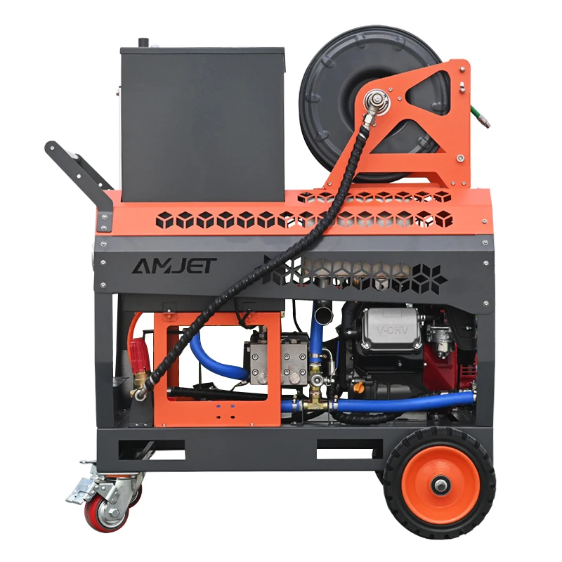 Brand new upgrade sewer cleaning machine 90 liters water tank drain cleaning machine 2600psi 20lpm drain jetting