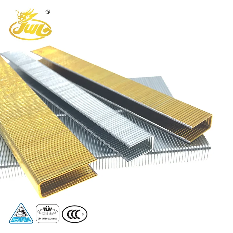 Newest OEM Tenacity Standard 18GA Sofa Furniture Staple U-Type Nail 92 Series Staples