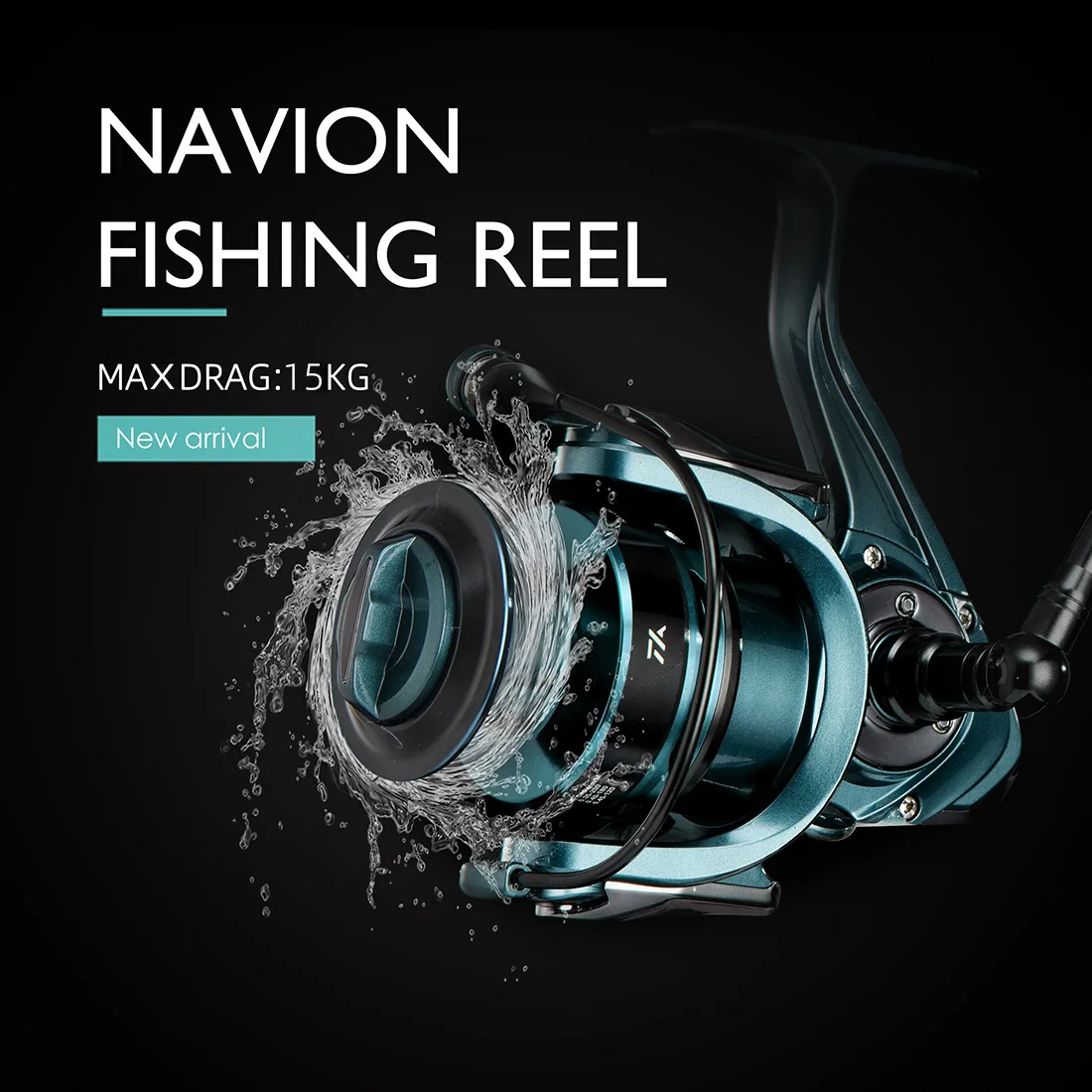 Super Light Spinning Fishing Reel 8KG Max Drag 5.5:1 Gear Ratio Freshwater Carp Fishing Coil Metal Boby Brake Wheel