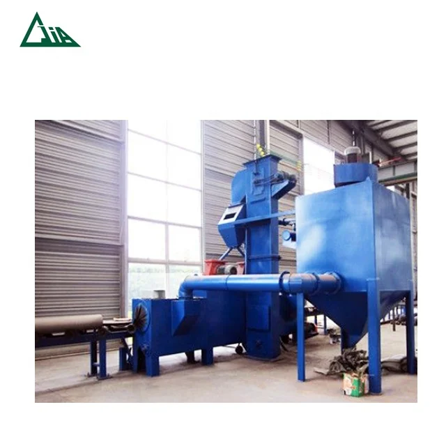 
Automatic steel surface cleaning equipment QGW External Pipe shot blasting machines line for sale 