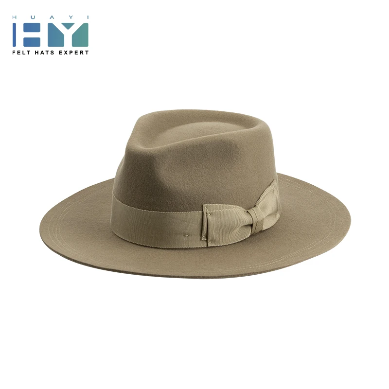 Шляпа-федора Ruediger с широкими полями из 100% шерсти