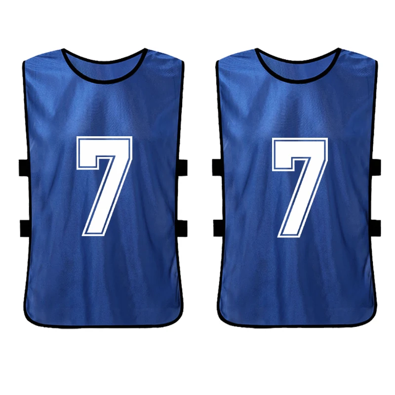 Soccer Football Bibs Wholesale  Sublimated Football vests training football chest vest for training speed training vest