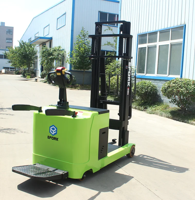 
Flexible Well-Operated Counterbalanced Battery Powerful Electric Standing Stacker Pallet Stacker 