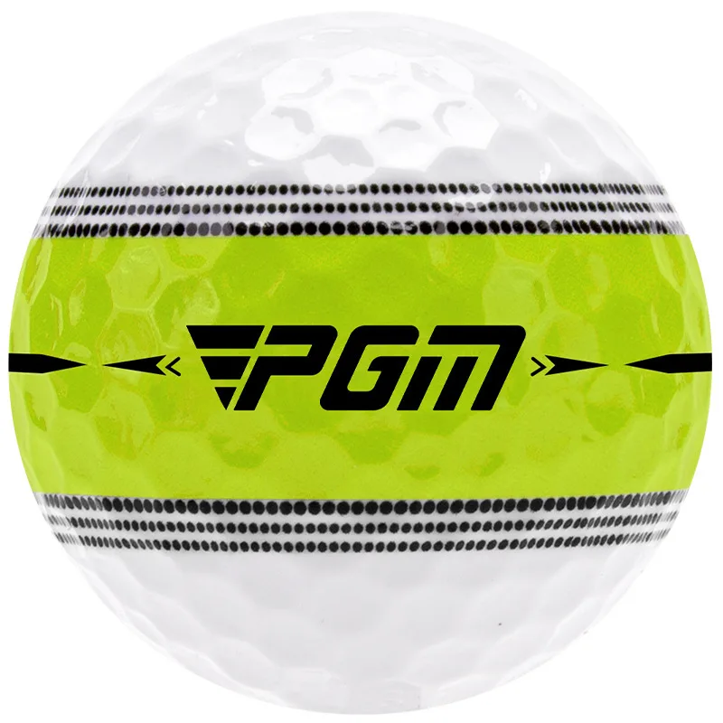 Golf two-layer ball competition ball striped ball