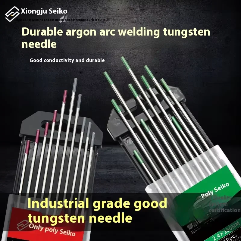 Manufacturer Wholesale Durable Industrial Grade Argon Arc Needle Tungsten Material with Good Conductivity and Low Melting Rate