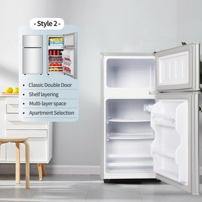 BCD-88 Electric Manual Hot Selling Portable Fridge Single Door Top Freezer Refrigerator Fridge