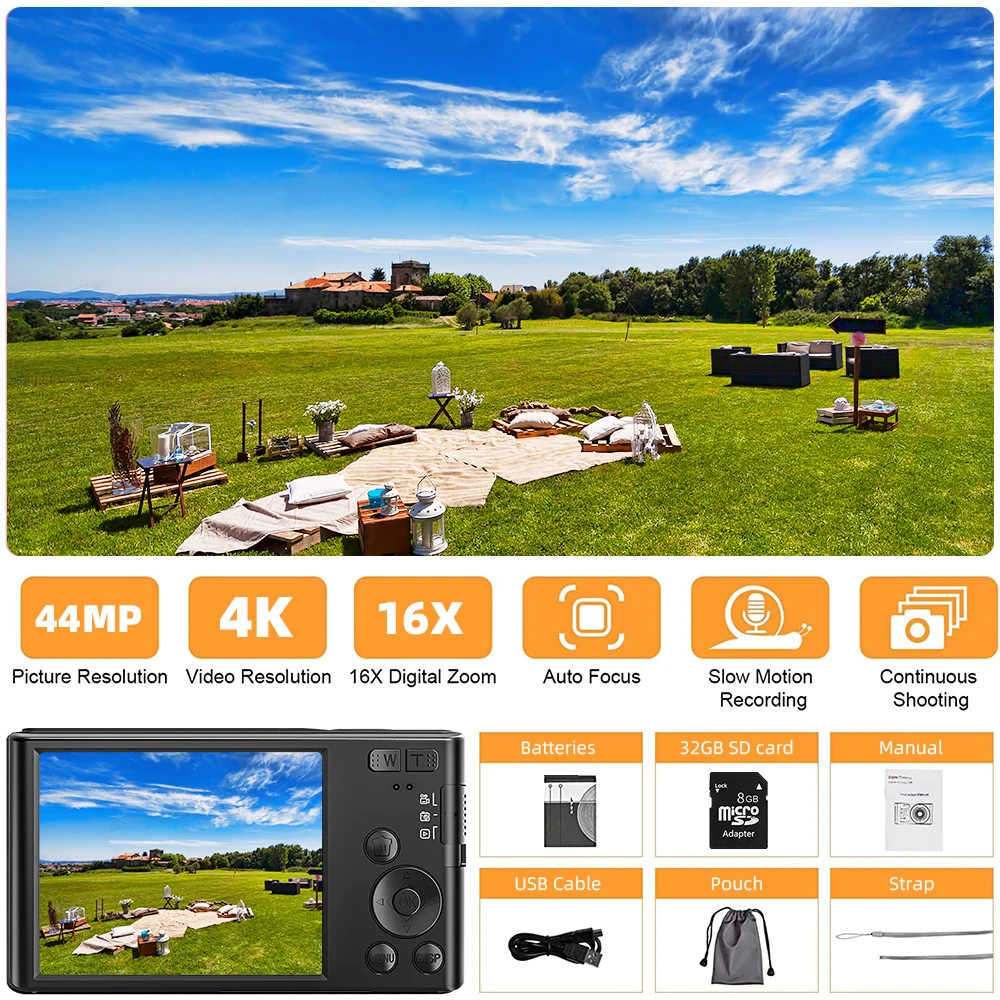 Comcader Video Camera Professional China Hd 4K Digital Video Camera Digital Camera With Optical Zoom