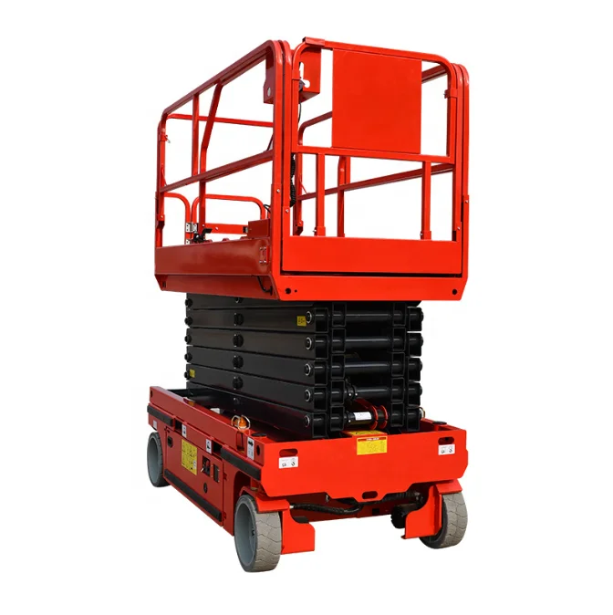 direct sale battery powered 220V mobile electric scissor lift self-propelled hydraulic scissor lift