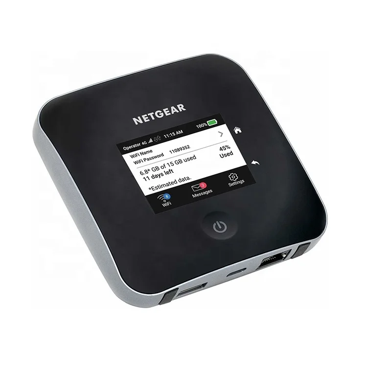 Unlocked Netgear Nighthawk M2 MR2100 cat20 4GX Gigabit 4G 2Gbps 5CA Mobile WiFi Hotspot RJ45 router+2PCS 5dai Antennas