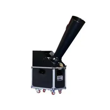 Professional small CO2 rainbow confetti cannon wedding confetti blower cannon machine mini CO2 confetti cannon can be DMX512