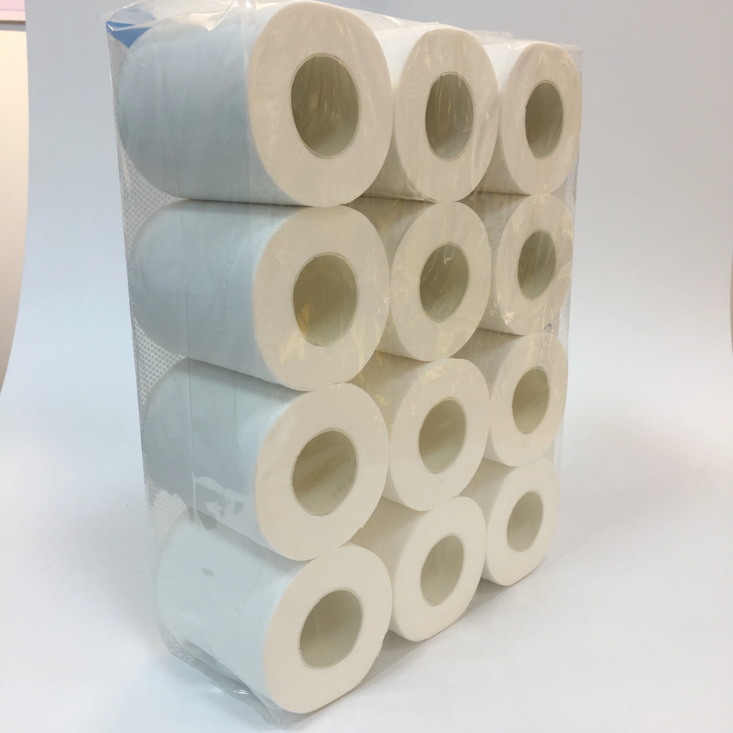 3/4 ply 100% virgin wood pulp Wholesale toilet paper hot selling toilet tissue custom logo OEM  bathroom tissue