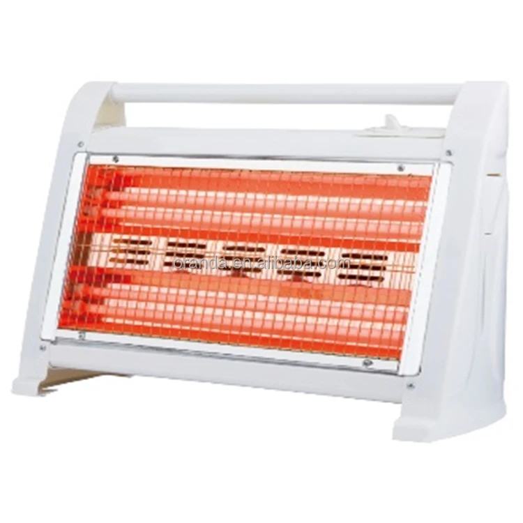 CE/CB certified 2000W electric portable air heater 5 quartz tubes heater