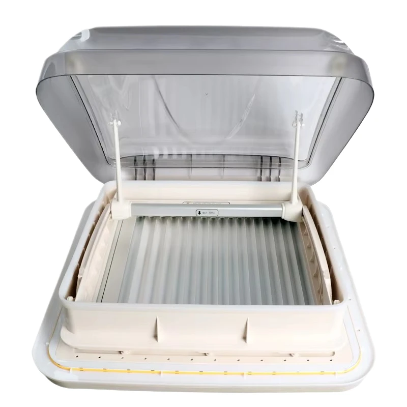 Automobile interior kits 12 V  Skylight Roof Car Blind fly screen magnetic Aerodynamic Adjustable air exhaust fan for RV Trailer