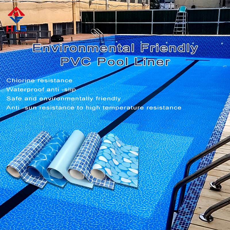 Waterproof Membrane Pool Liner Colorful Reinforced and Pvc 1.2mm Flexible High Polymer 1.5mm Small Pool Swim Fest Small 2m