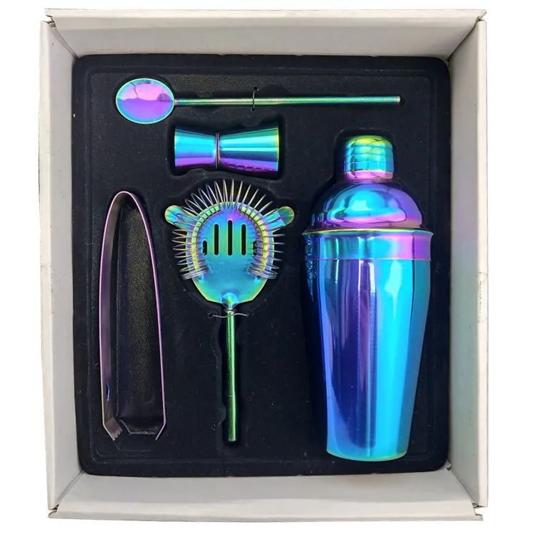 
5-piece stainless steel cocktail set 